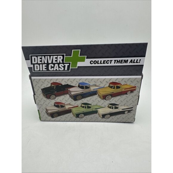 Denver Diecast 1957 Dodge Sweptside Pickup, RR tires Green  1/48 2022 - Picture 4 of 4